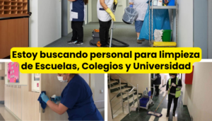 Limpieza de colegio